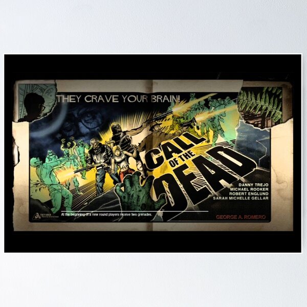 Item preview, Call of the Dead Loading Screen Poster designed and sold by Z4mbie.