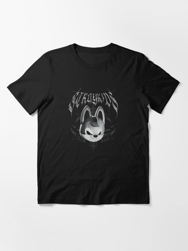 アイドル Stray Kids EVIL SKZOO T-SHIRT Wolf Chan Stray Kids [Bang Chan] Wolf Chan EVIL SKZOO T-SHIRT dominATE