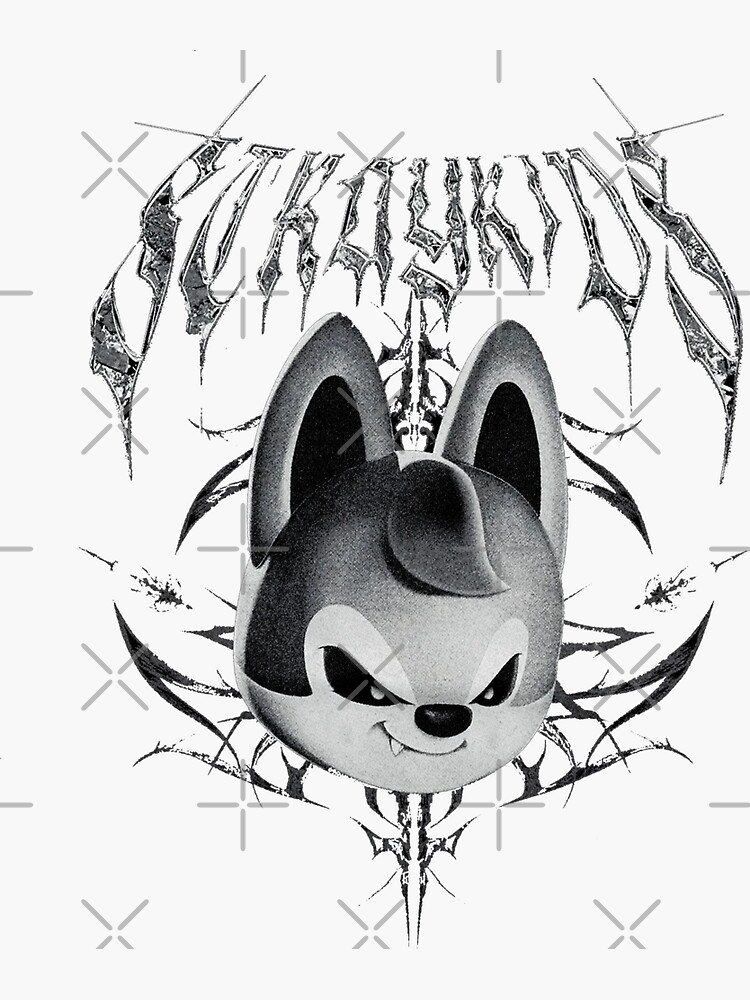 EVIL SKZOO WOLFCHAN BANGCHAN STRAY KIDS 