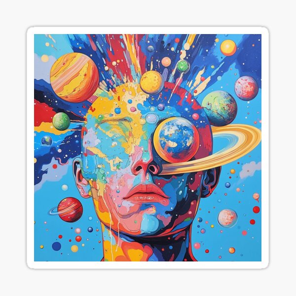 Item preview, Orbit of Thought designed and sold by colormuseshop.