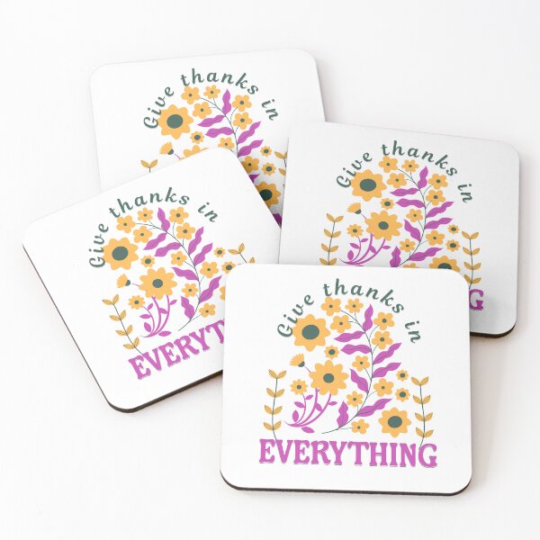 Item preview, Give Thanks in Everything – Gratitude-Inspired Quote Tee designed and sold by MTeesGA.