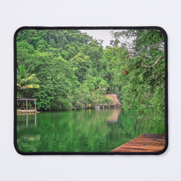 Item preview, View From the Finca Tatin Lodge on the Rio Dulce, Livingston, Guatemala. designed and sold by heatherfriedman.