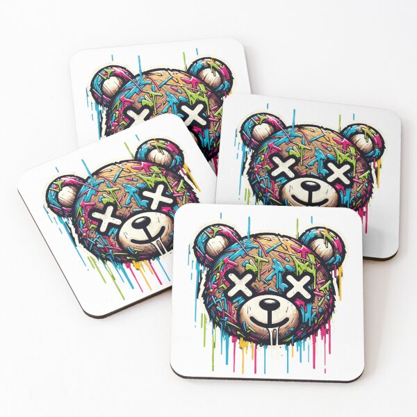 Item preview, Punk Teddy Bear designed and sold by pikeprints.