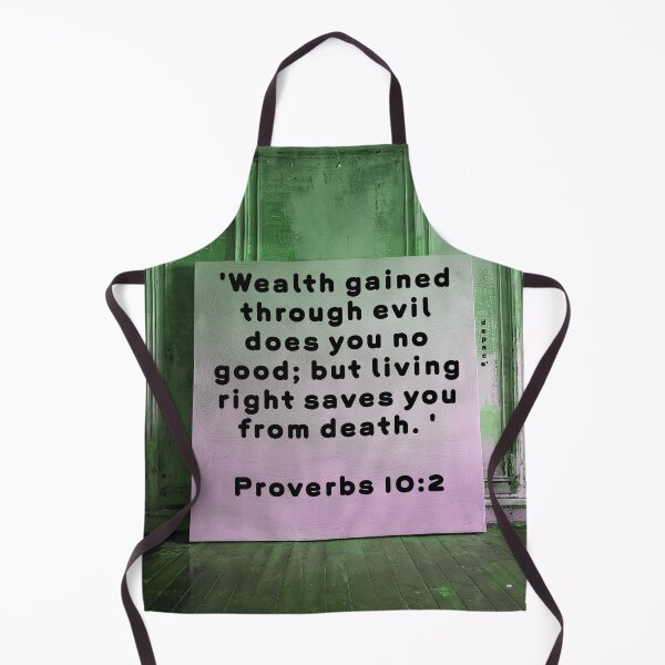 Item preview, Proverbs chapter 10, verse 2 - dePace' designed and sold by mrpropcake.