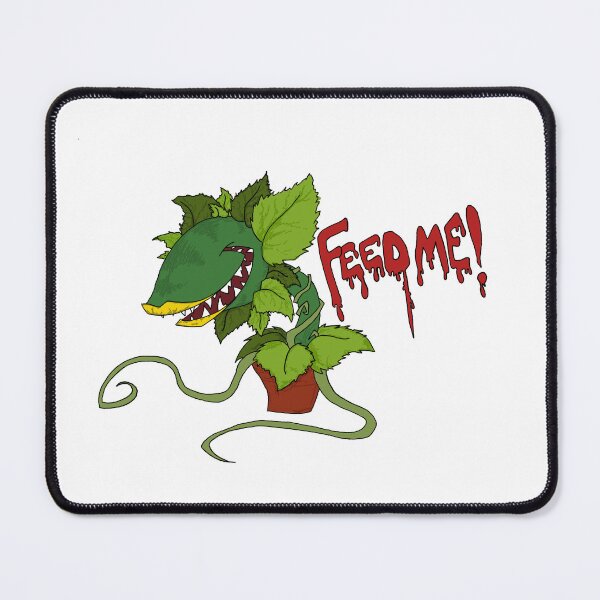 Item preview, Audrey II “FEED ME” sticker designed and sold by Scrappybook.