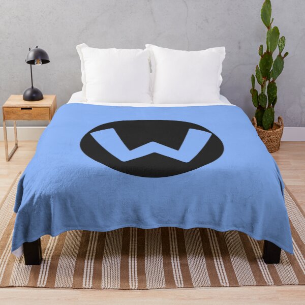 Item preview, letter w blue designed and sold by ZiphGames.