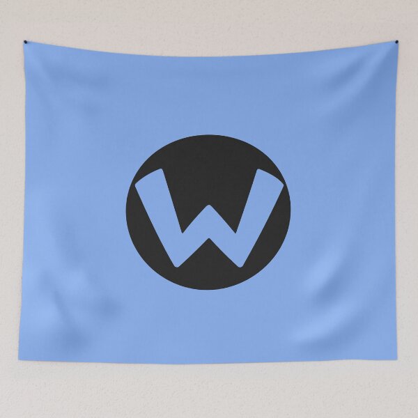 Item preview, letter w blue designed and sold by ZiphGames.