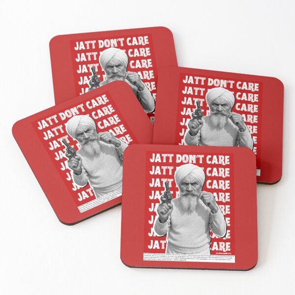 Item preview, JATT DON’T CARE | Punjabi Attitude Streetwear Design designed and sold by PunjabiBloc.