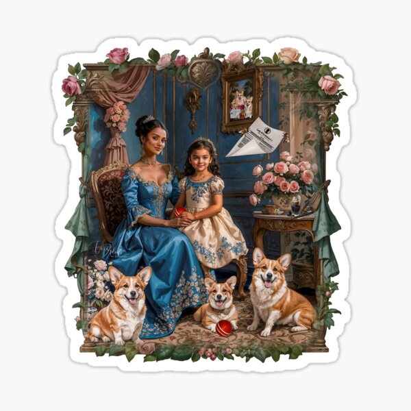 Item preview, Lady Kate and Mary Bridgerton designed and sold by Vera-Adxer.