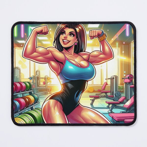 Item preview, Gina the bodybuilder designed and sold by PandoraCastle.