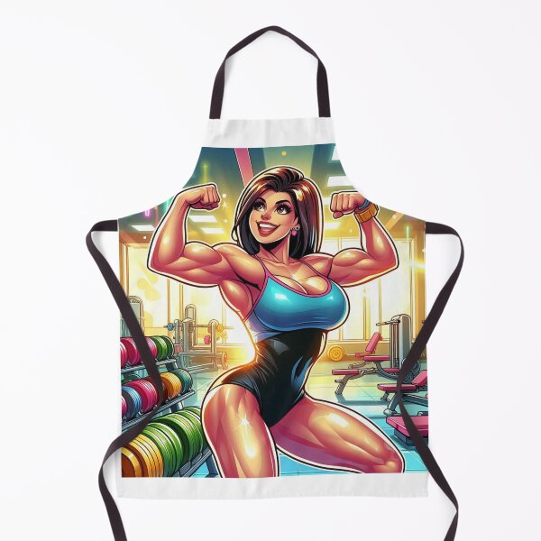Item preview, Gina the bodybuilder designed and sold by PandoraCastle.