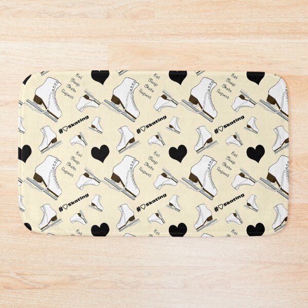 Item preview, Eat, Sleep, Skate, Skates and Hearts Repeat- 2025 Pastel Collection designed and sold by Purposely Designed.