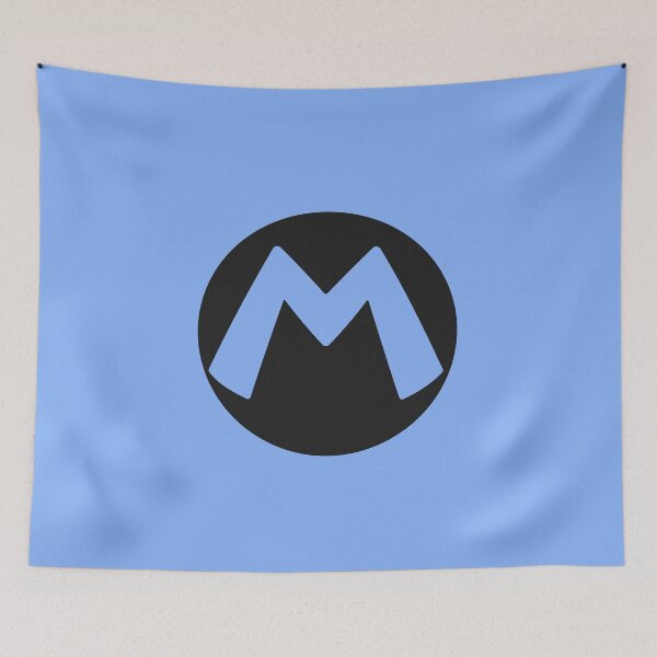 Item preview, letter m blue designed and sold by ZiphGames.