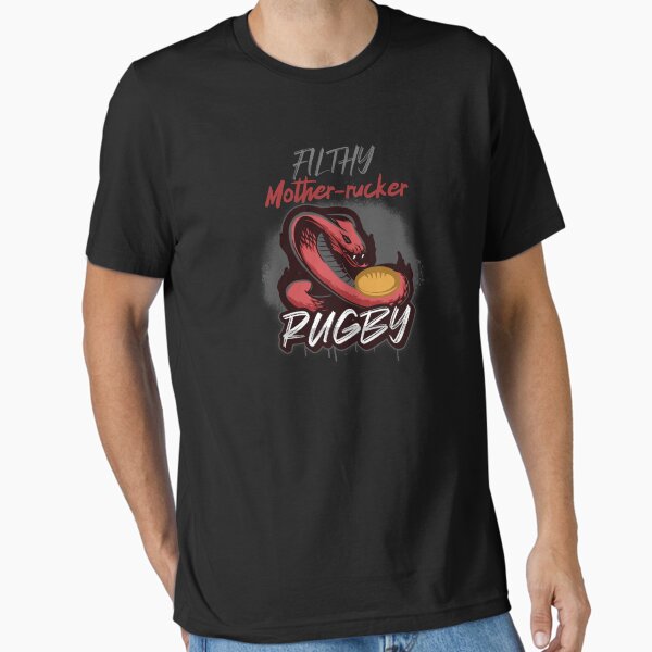 Item preview, Filthy Mother-rucker Funny Rugby Player Fan designed and sold by HeavenlyHuesStudio.