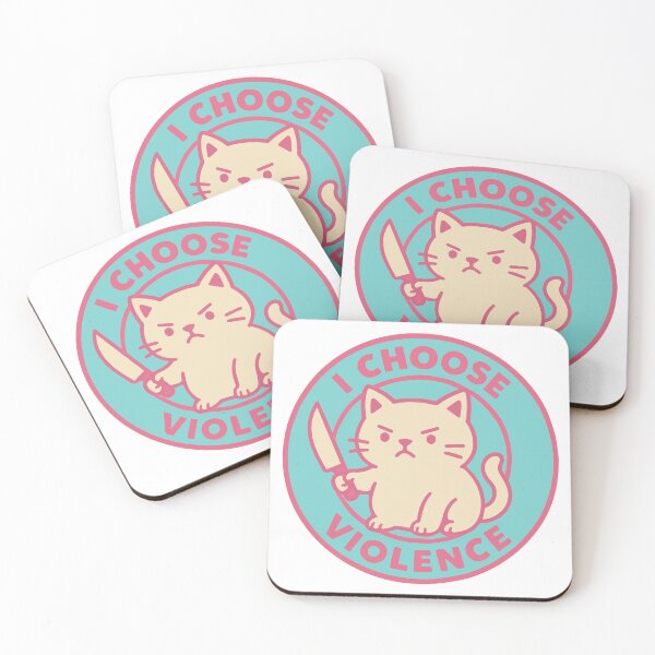 Item preview, A cute cartoon cat holding a knife  designed and sold by KIRART.