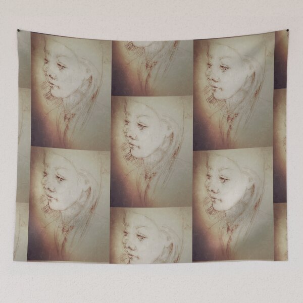 Item preview, Female portrait designed and sold by Super-Pinhead.