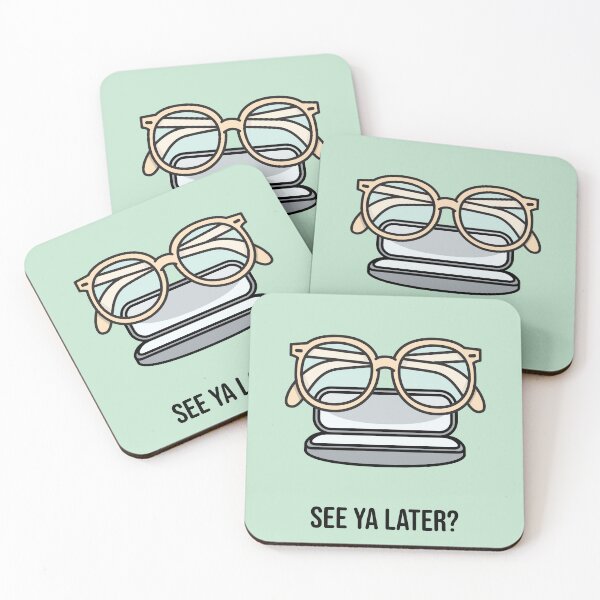 Item preview, Glasses Reminder – “See Ya Later?” | Cute Gift | Funny designed and sold by Chunky Market.