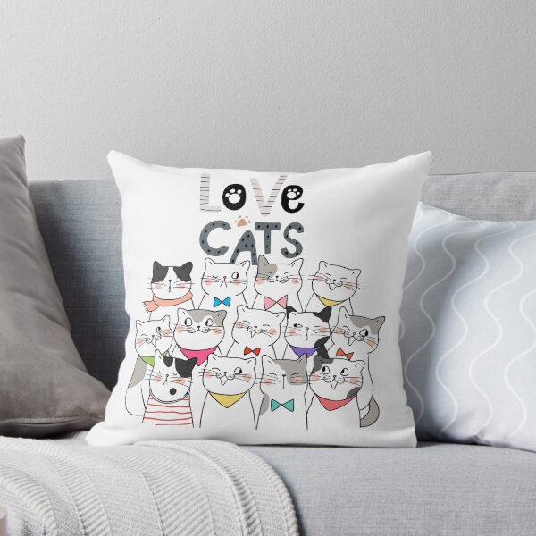 Item preview, love cats designed and sold by clickandmagic.