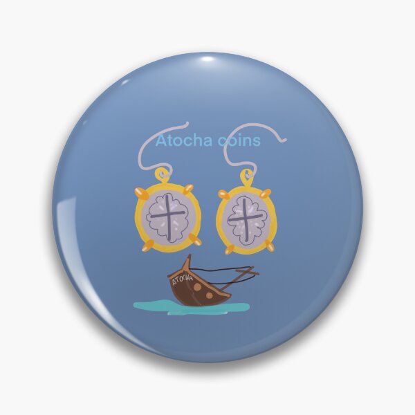 Item preview, Atocha coins gold and silver treasure ship designed and sold by seahorse crossing.