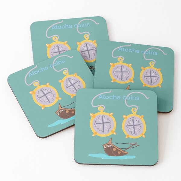 Item preview, Atocha coins gold and silver treasure ship designed and sold by seahorse crossing.
