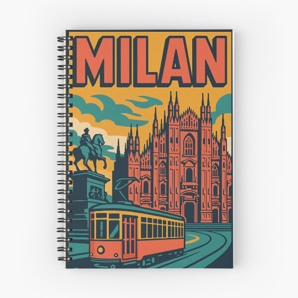 Item preview, Digital Retro Pop Art of Milan | Bold Italian Cityscape with Vintage Vibes | Duomo di Milano in Pop Art Style | Colorful Tribute to Milan’s Culture and Charm | Funky Milan Skyline with Retro Aesthetic designed and sold by PaintedPixels01.