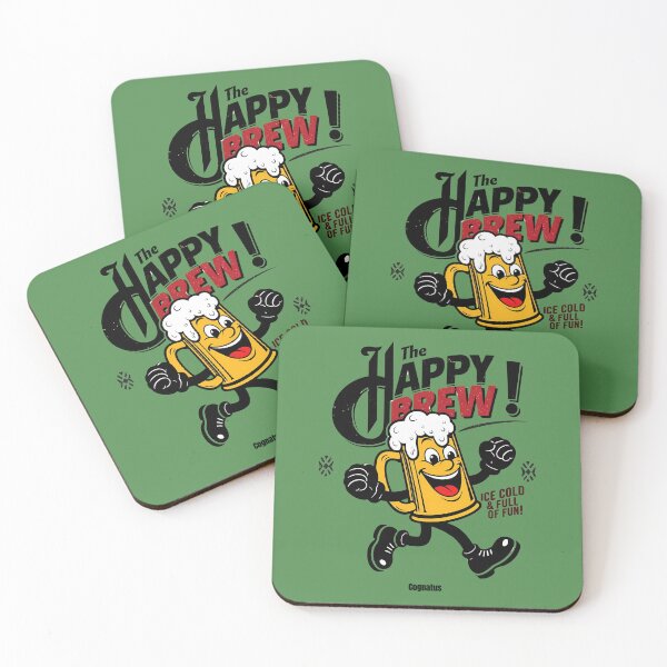 Item preview, The Happy Brew: Retro Cartoon Joy designed and sold by Cognatus.