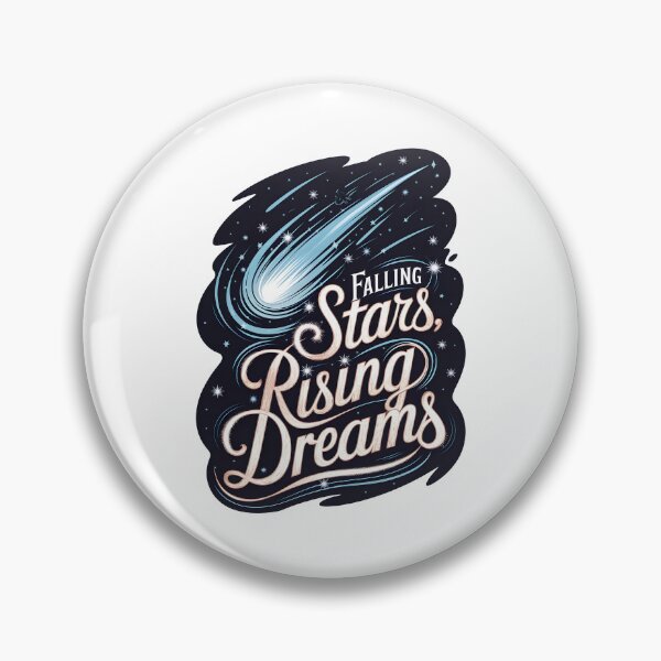 Item preview, Falling Stars Rising Dreams Inspirational Night Sky designed and sold by Zanigold.