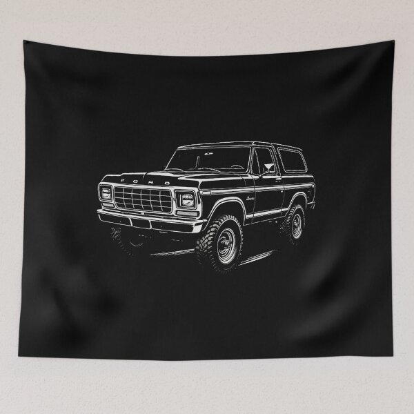 Item preview, 1979 Ford Bronco Classic 4x4 American Off-Road Icon designed and sold by TheArtOfCar.