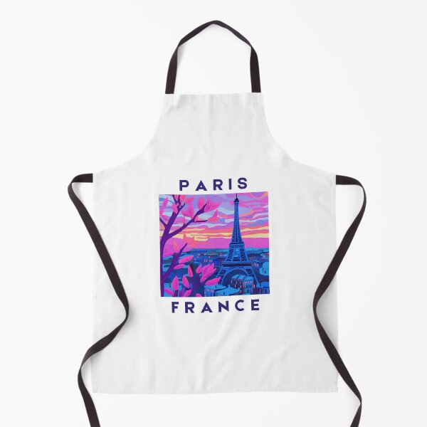 Item preview, Paris France Travel Art – Eiffel Tower Cityscape designed and sold by WanderingPrints.