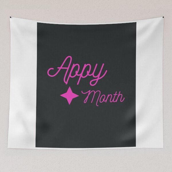 Item preview, Appy Month Cute Minimalist Star Design designed and sold by DexterousArts.