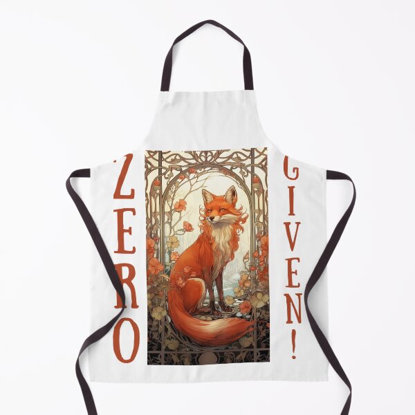 Item preview, Zero Fox Given! Fox Pun Gift designed and sold by SSustainable.