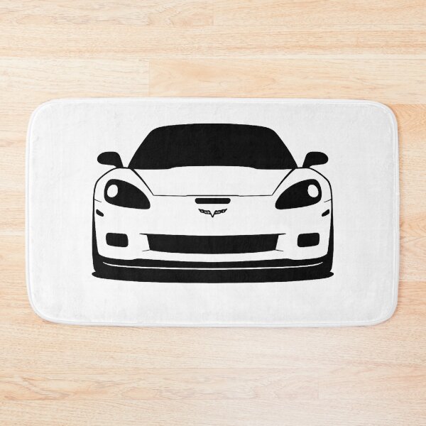 Item preview, 2009 Corvette Front Profile Minimalist Automotive Art designed and sold by TheArtOfCar.