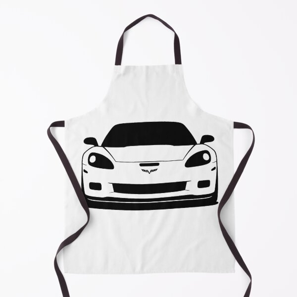 Item preview, 2009 Corvette Front Profile Minimalist Automotive Art designed and sold by TheArtOfCar.