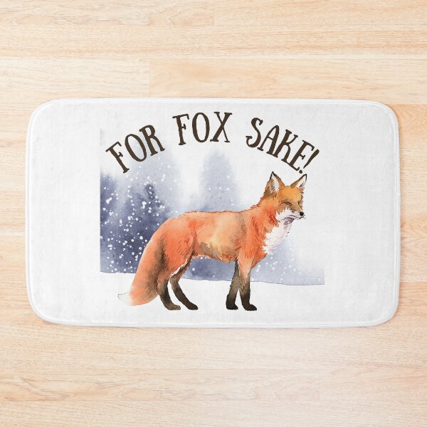 Item preview, For Fox Sake! Fox Pun Gift designed and sold by SSustainable.