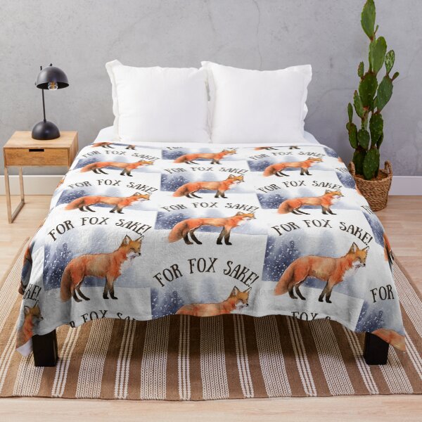 Item preview, For Fox Sake! Fox Pun Gift designed and sold by SSustainable.