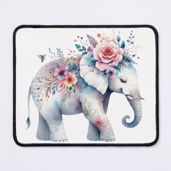 Item preview, Blossom Elephant Tranquility designed and sold by TeetasticBtque.