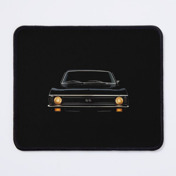 Item preview, 1969 Chevy Nova SS Front View Classic Muscle Car Art designed and sold by TheArtOfCar.