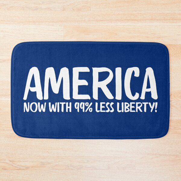 Item preview, America - now with 99% less liberty! designed and sold by EvergreenWhimsy.
