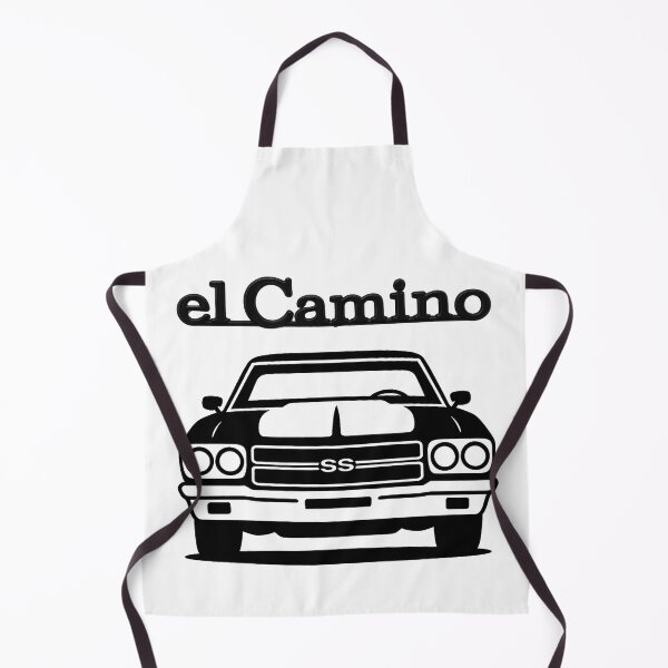 Item preview, 1969 El Camino SS Classic Front View with Bold Monochrome Styling designed and sold by TheArtOfCar.