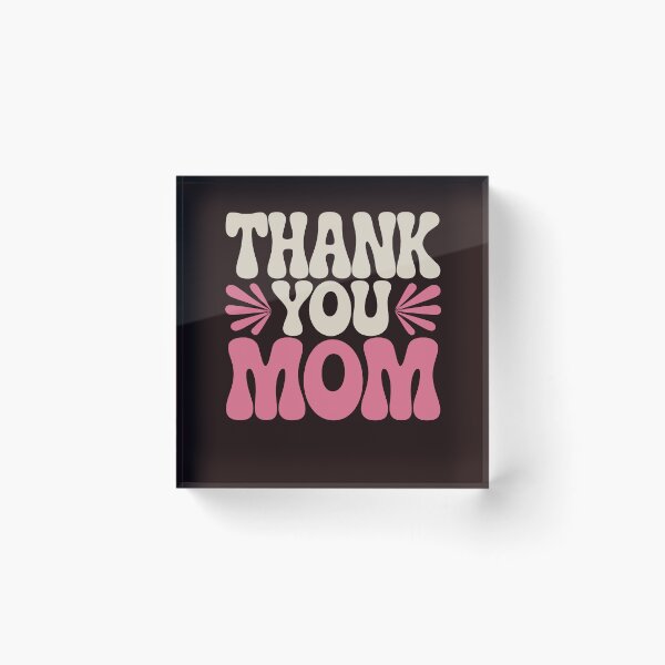 Item preview, Retro Thank You Mom Sublimation Design | Groovy Mother's Day Clipart for T-Shirts, Cards & Gifts designed and sold by azaelbay7.