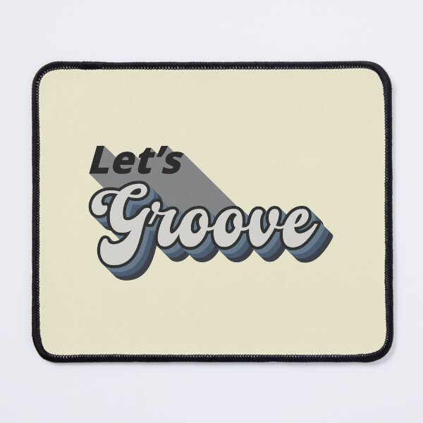 Item preview, Let's Groove Text Retro Style Illustration designed and sold by trepiu.