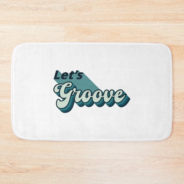 Item preview, Let's Groove Text Retro Style Illustration designed and sold by trepiu.