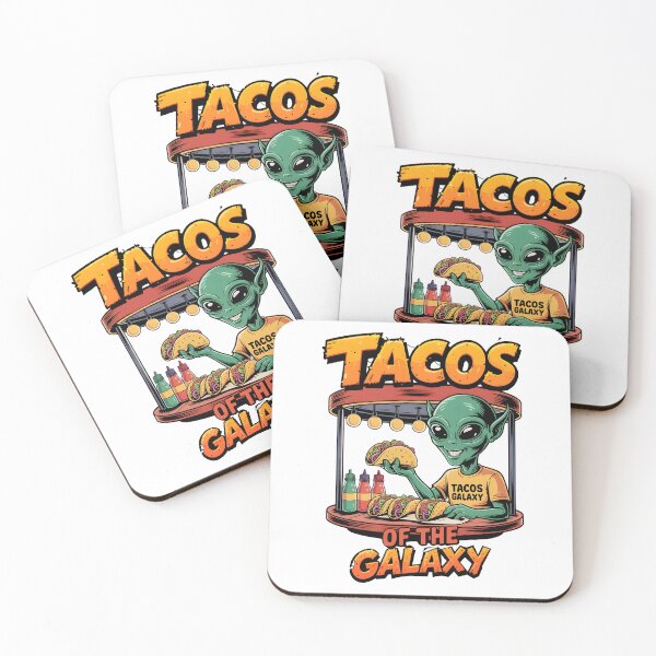 Item preview, Alien Eats | Out-of-This-World Tacos designed and sold by Dazzle-Sizzle.
