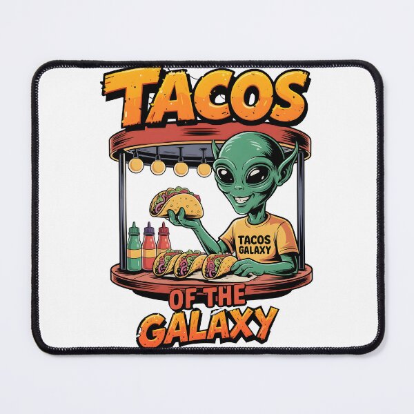 Item preview, Alien Eats | Out-of-This-World Tacos designed and sold by Dazzle-Sizzle.