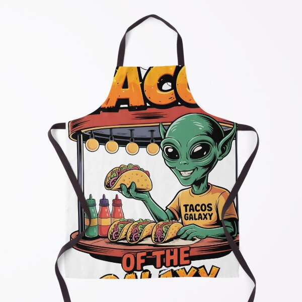 Item preview, Alien Eats | Out-of-This-World Tacos designed and sold by Dazzle-Sizzle.
