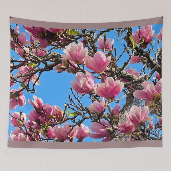 Item preview, Flowering Magnolia Tree designed and sold by Alla Gill.
