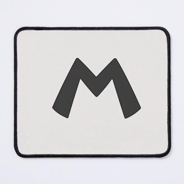 Item preview, letter m black designed and sold by ZiphGames.