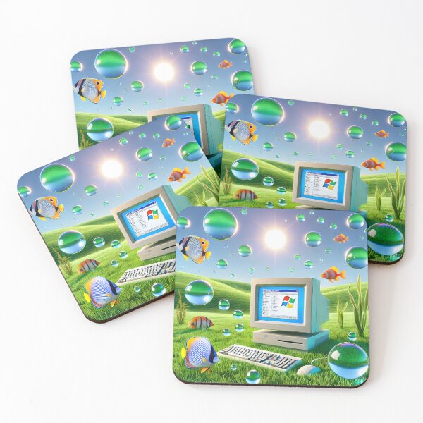 Item preview, Frutiger Aero Art With Old Computer - Windows designed and sold by gustavotiano.