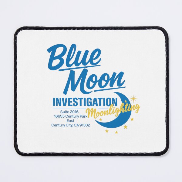 Item preview, Blue Moon Investigations - Moonlighting Mashup designed and sold by MoonPod2016.