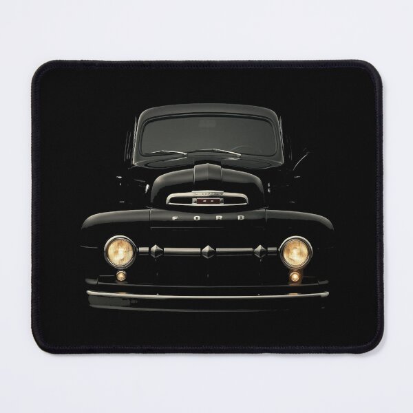 Item preview, 1951 Ford F-100 Front View with Vintage Headlight Glow designed and sold by TheArtOfCar.